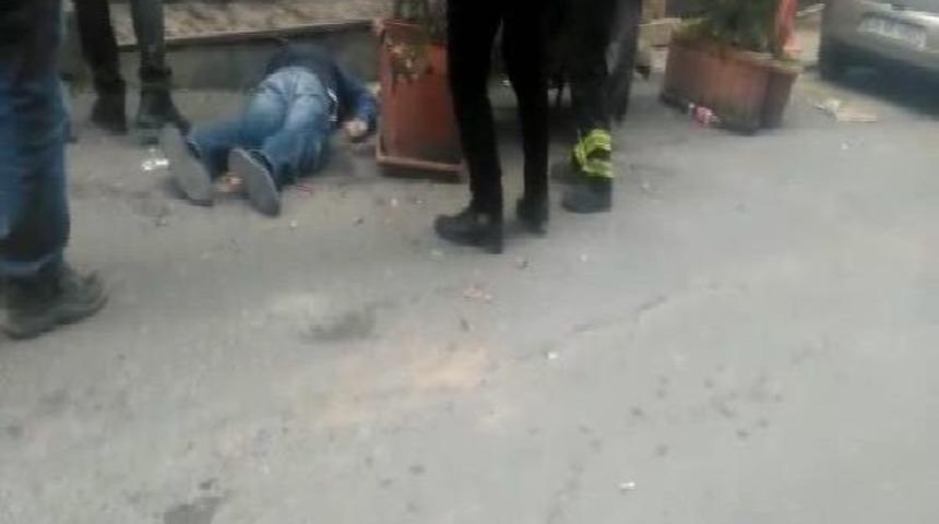 Otelin D&ouml;rd&uuml;nc&uuml; Katından D&uuml;ş&uuml;n Kişi Ağır Yaralandı