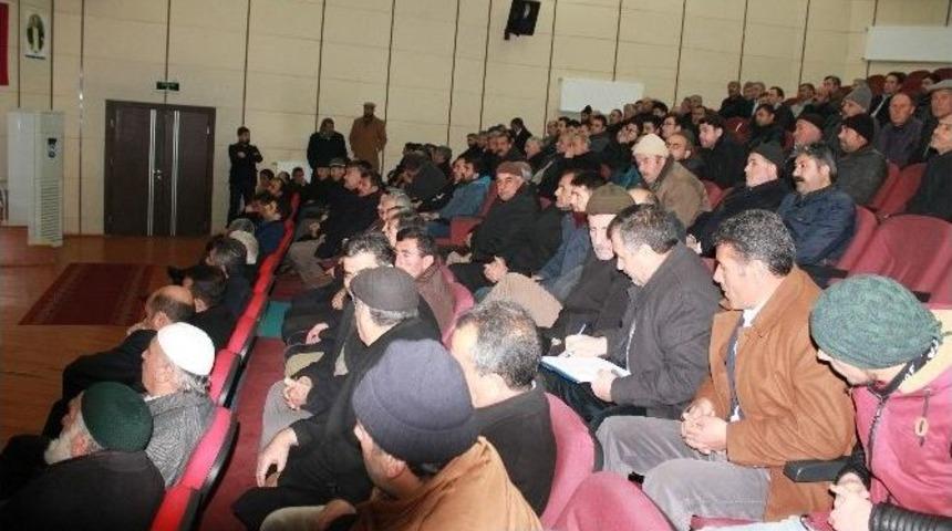 Patnos&rsquo;ta Tarsim Bilgilendirme Toplantısı Yapıldı