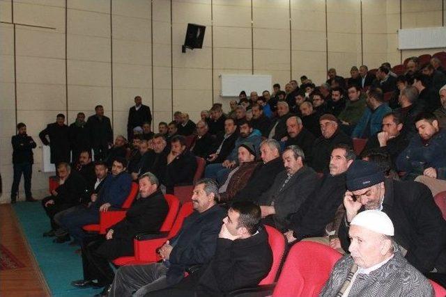 Patnos&rsquo;ta Tarsim Bilgilendirme Toplantısı Yapıldı 1