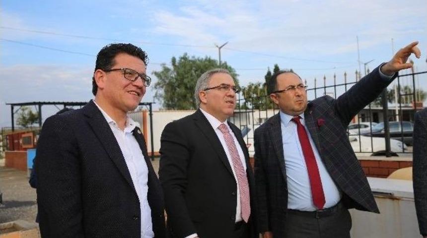 Toki Başkanı Turan, Finike&rsquo;de İncelemelerde Bulundu
