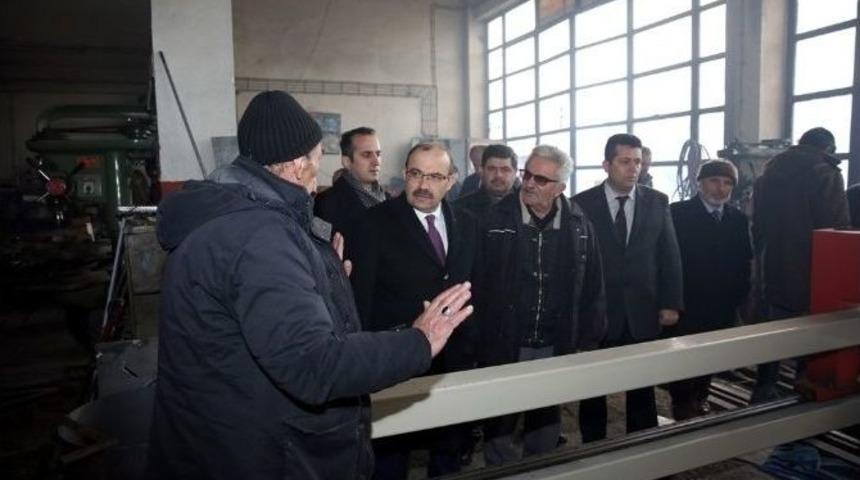 Vali Ustaoğlu&rsquo;ndan Esnafa Ziyaret