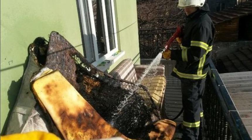 Malatya&rsquo;da Ev Yangınları