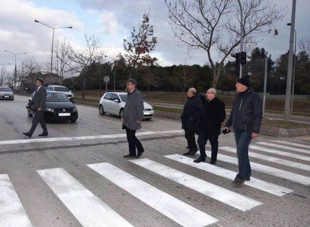 Tekirdağ 100. Yıl Mahallesinde Kavşak Düzenlemesi