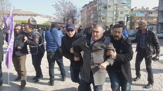 Malatya&rsquo;da İzinsiz G&ouml;steri Gerginliği 1