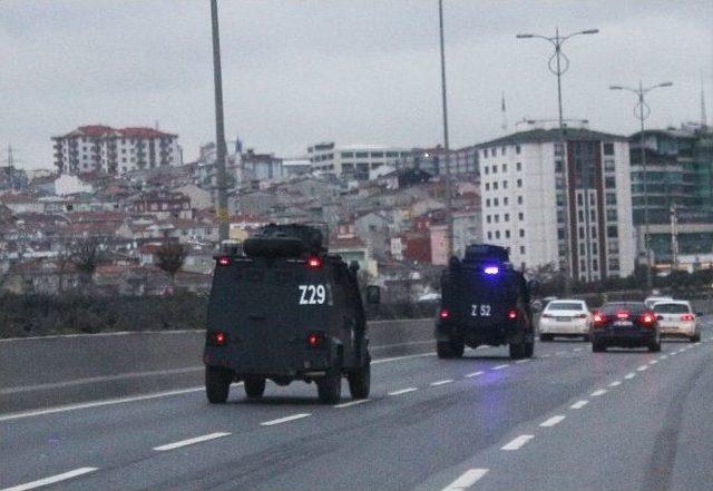 Reina Saldırganı Zırhlı Araçla Adliyeden Çıkarıldı