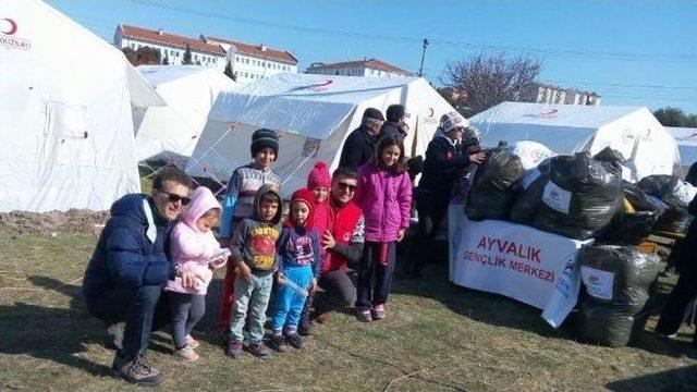 Gen&ccedil;lik Meclisi&rsquo;nden Ayvalık&rsquo;tan Ayvacık&rsquo;a Yardım Eli 3