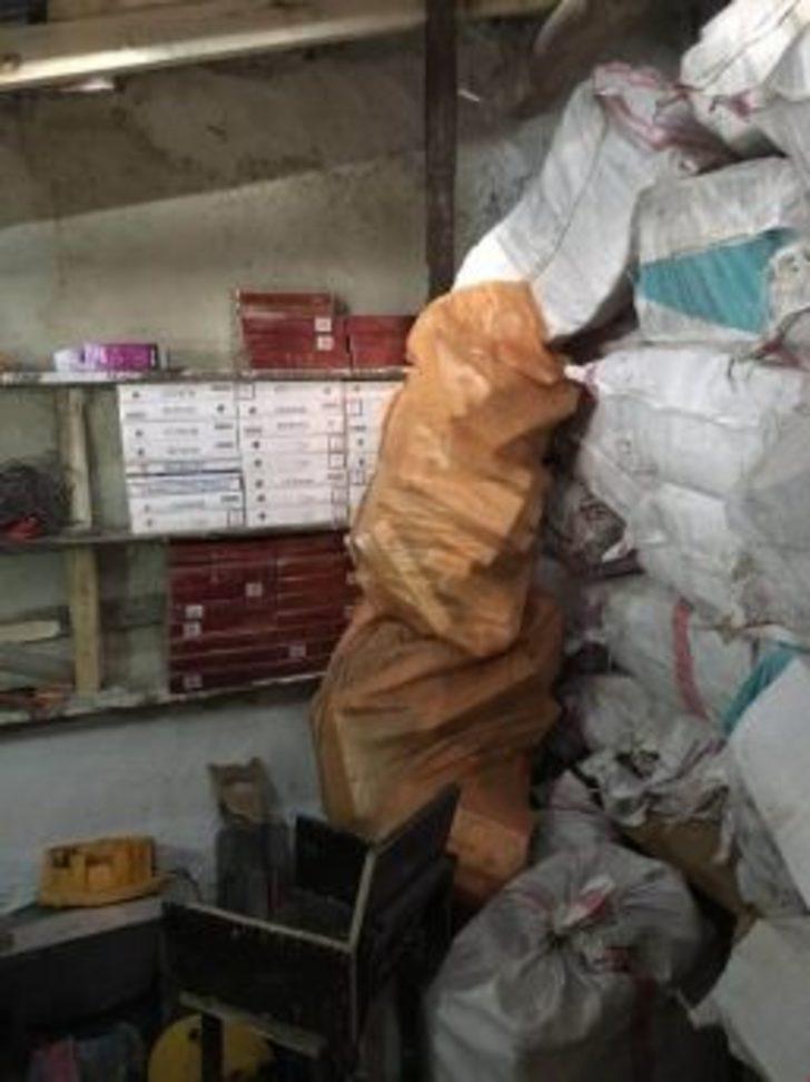 Yüksekova’da 77 Bin 500 Paket Kaçak Sigara Ele Geçirildi