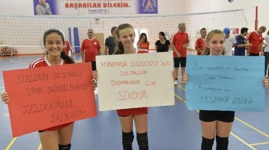 Muratpaşa&rsquo;da Okul Salonlarına Yoğun İlgi