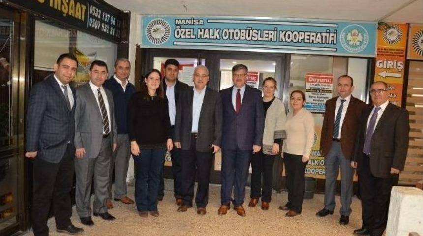 Vali G&uuml;ven&ccedil;er &Ouml;zel Halk Otob&uuml;s&uuml; Şof&ouml;rleriyle Buluştu