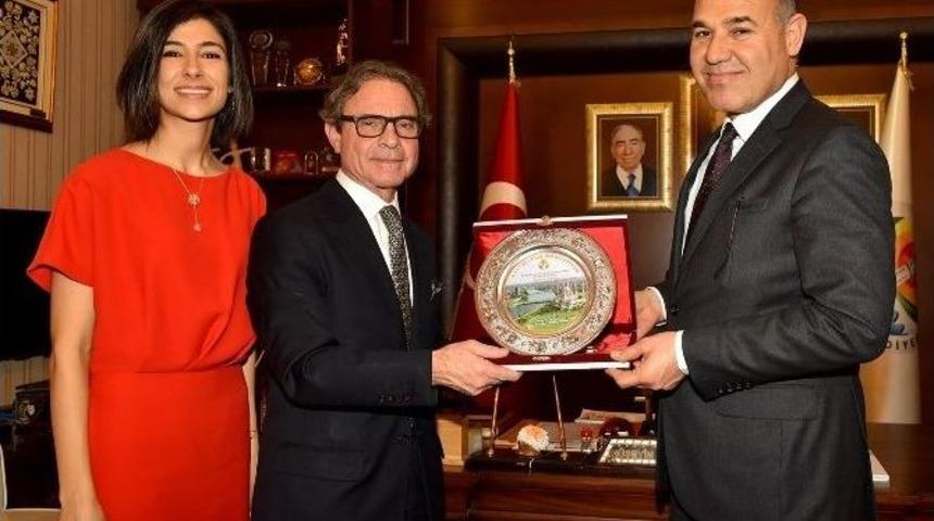 Brezilya B&uuml;y&uuml;kel&ccedil;isi&rsquo;nden Başkan S&ouml;zl&uuml;&rsquo;ye Ziyaret