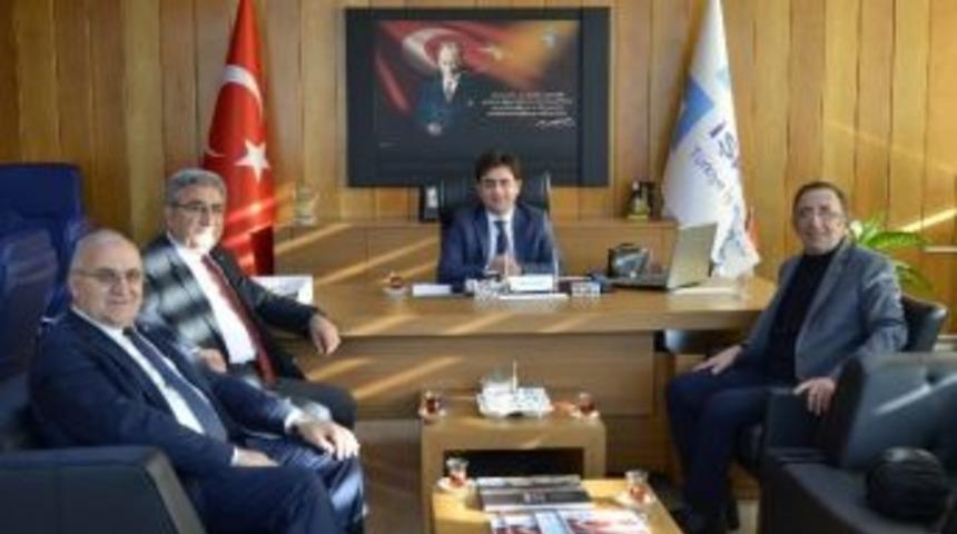 Stb Başkanı Hastoğlu&rsquo;ndan, İşkur İl M&uuml;d&uuml;r&uuml; Canpolat&rsquo;a Ziyaret