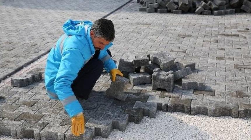 Haliliye Belediyesi&rsquo;nden Devteşti&rsquo;nde Yol &Ccedil;alışması