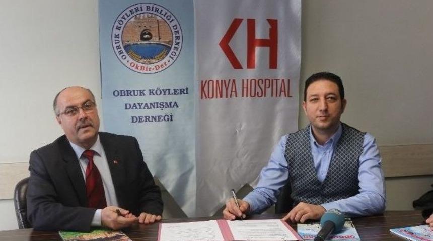 Konya Hospitalde Protokol İmza T&ouml;reni