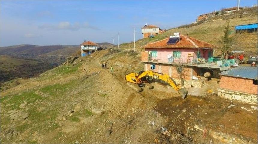 İmara Yeni A&ccedil;ılan B&ouml;lgeye Altyapı &Ccedil;alışması