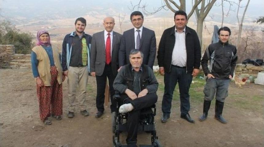 Engelli Adamın Y&uuml;z&uuml; B&uuml;y&uuml;kşehirle G&uuml;ld&uuml;