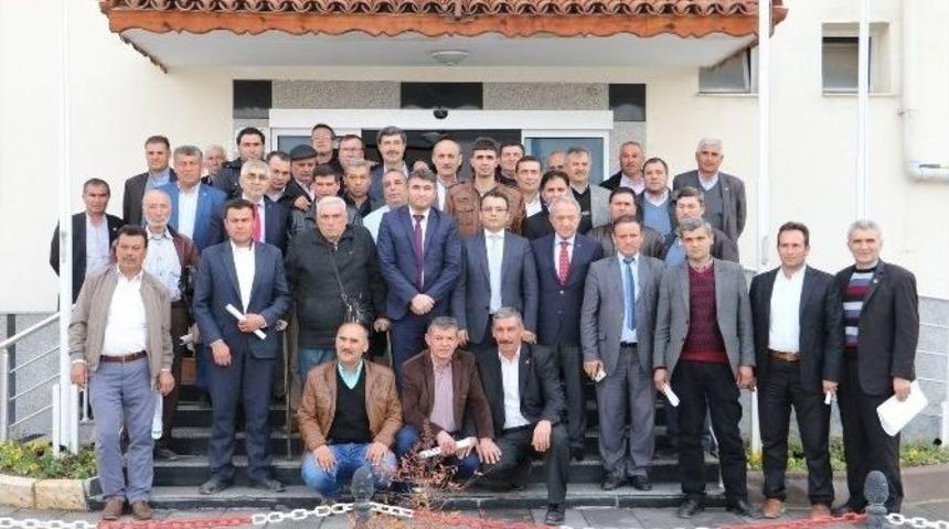 Kulalı Muhtarlar B&uuml;y&uuml;kşehirin Hizmetlerinden Memnun