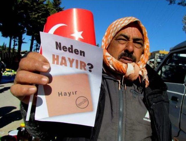 Çeşme de, Çarşıda, Pazarda hayır Oyu Istediler 2