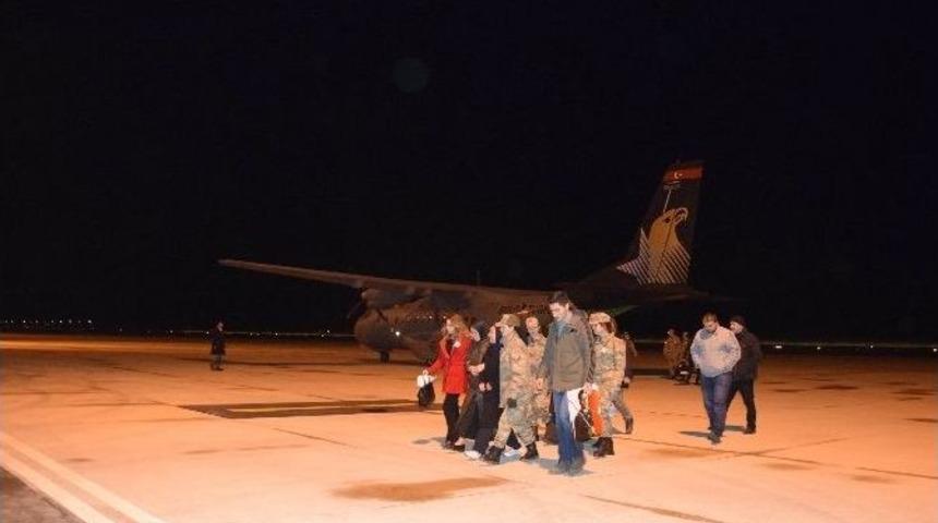 El-bab Şehidi Yayla&rsquo;nın Naaşı Memleketi Giresun&rsquo;a Getirildi