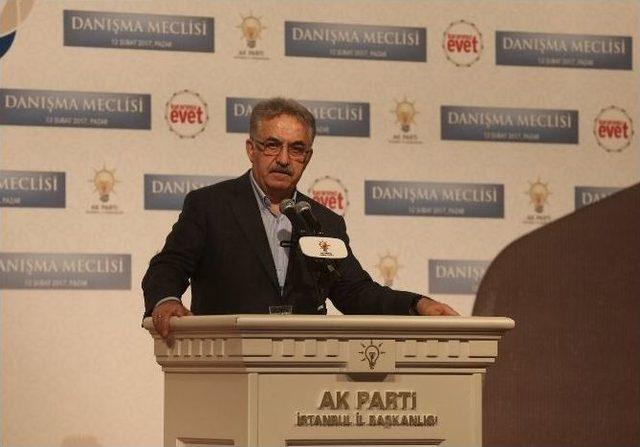 Ak Parti İstanbul İl Başkanı Temurci: “teşkilatlarımız 16 Nisan Referandumuna Hazırdır”