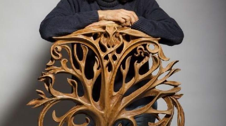 Ahşabın Farklı Tasarımlarla Birleştiği &ldquo;Ahşaba Dokunmak" Sergisi A&ccedil;ıldı