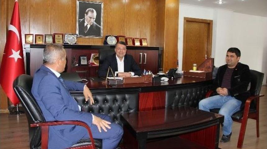 Taşucu Koop&rsquo;tan Başkan Turgut&rsquo;a Ziyaret
