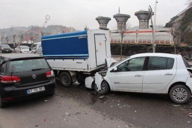 Zonguldak ta 7 Ara&ccedil; Birbirine Girdi 1