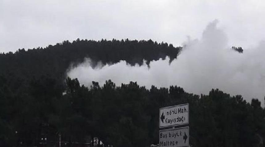 Maltepe'de Mesire Alanı I&ccedil;erisindeki Restoranda Yangın