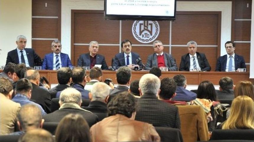 Konya&rsquo;nın 2017 Yılı İhracat Hedefi 1.5 Milyar Dolar