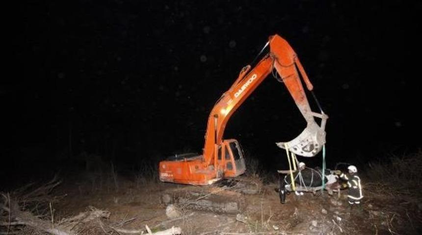 Mersin'de 12 Saatlik Inek Kurtarma Operasyonu