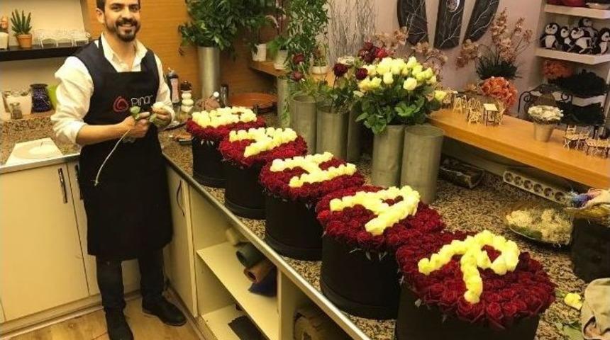 Batmanlı &Ccedil;i&ccedil;ek&ccedil;ilerin Hedefi 50 Bin G&uuml;l Satmak