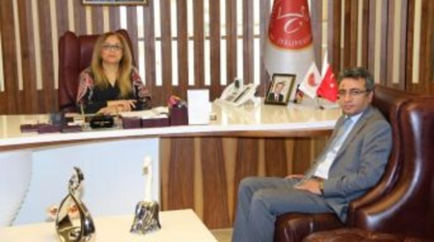 Derinkuyu Kaymakamı &Ouml;zt&uuml;rk Rekt&ouml;r Kılı&ccedil;&rsquo;ı Ziyaret Etti