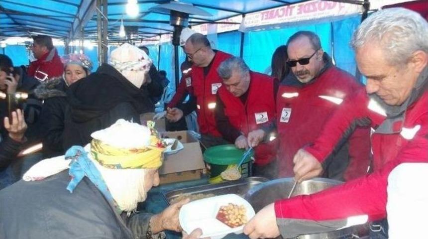 Soma Kızılay Deprem B&ouml;lgesinde