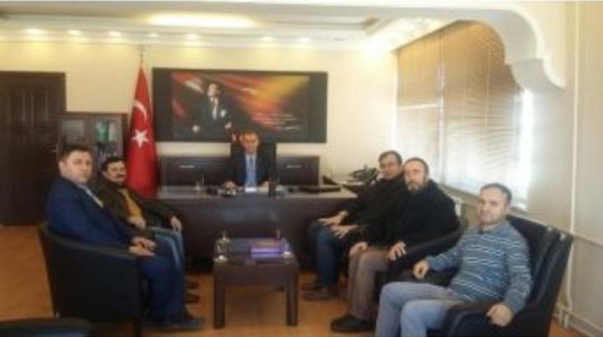 Kaymakam Eskin, Bolvadin Gelişim Derneği Y&ouml;netimini Ağırladı