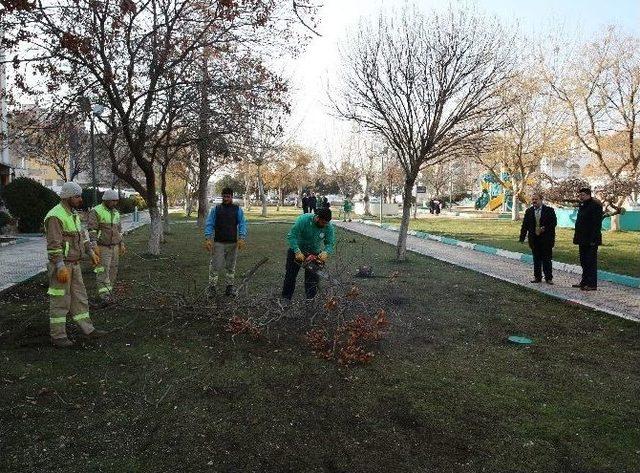 Haliliye&rsquo;de Parklar G&uuml;neşli G&uuml;nlere Hazırlanıyor 1