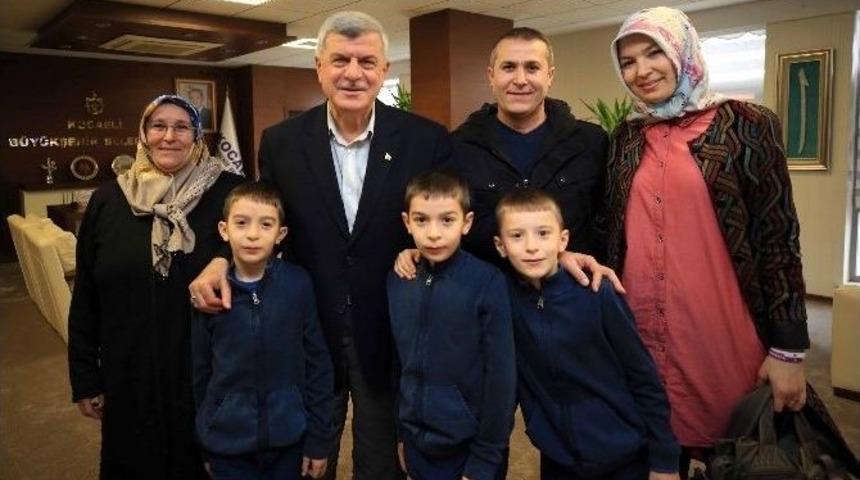 Başkan Karaosmanoğlu, &rsquo;recep, Tayyip, Erdoğan&rsquo;ı Ağırladı