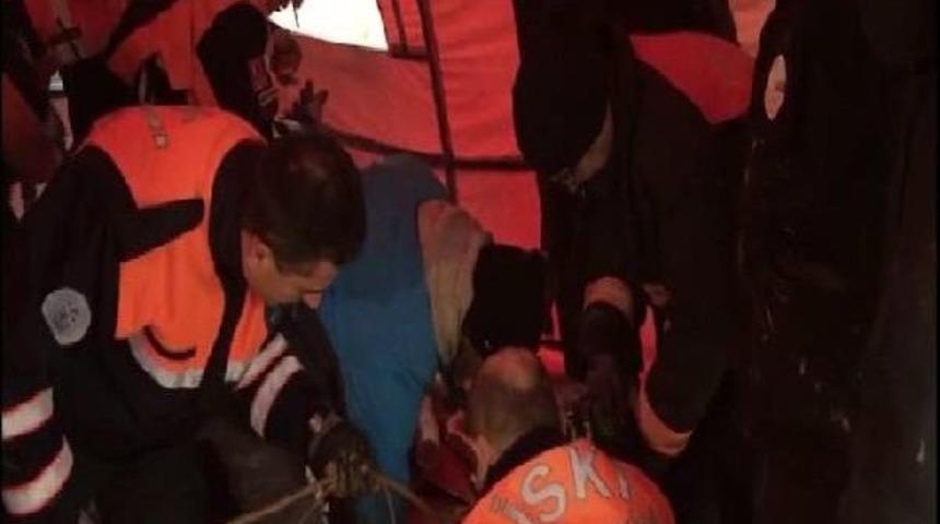 Yavru K&ouml;peği Kurtarma &Ccedil;alışmaları 8. G&uuml;n&uuml;nde