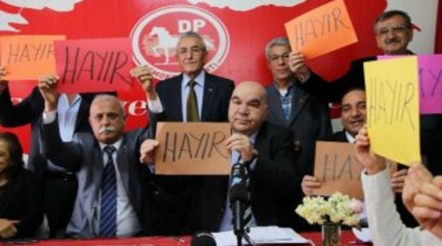 Dp Adana İl Başkanı Doğan: &ldquo;referandumda Hayır Diyeceğiz&rdquo;