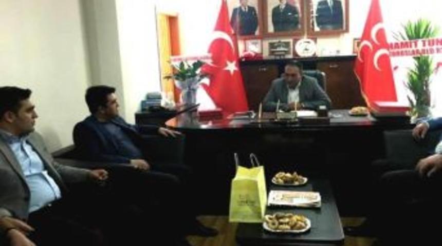 Ak Parti&rsquo;den Mhp&rsquo;ye Ziyaret