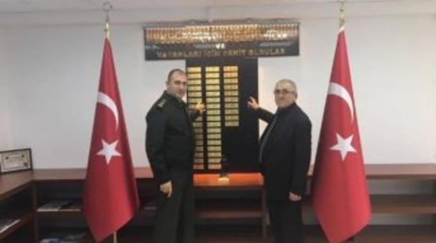 Albay Arslan&rsquo;dan Şehit Aileleri Derneğinin Projesine Destek