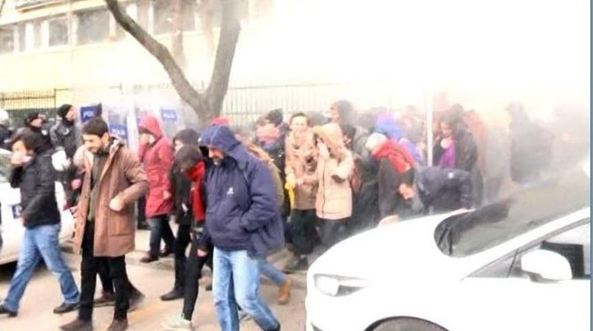 Kocaeli Üniversitesi’nde İzinsiz Eylemde Arbede: 10 Gözaltı