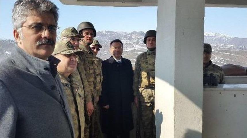 Dağ Başındaki Karakolda G&uuml;venlik Koordinasyon Toplantısı