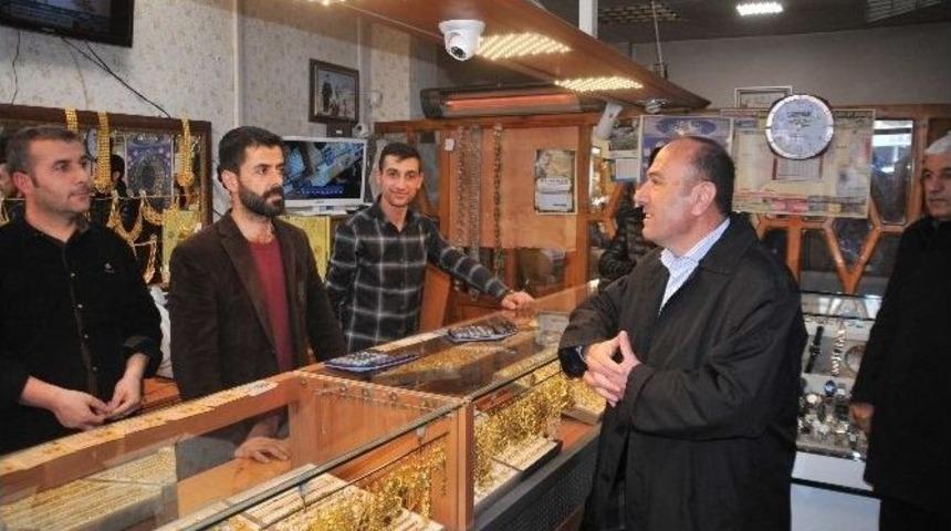 Kaymakam Kaşık&ccedil;ı&rsquo;dan Esnaf Ziyareti