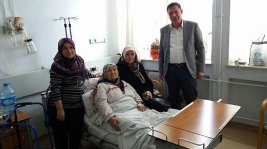 Başkan Duymuş&rsquo;tan Hasta Ziyaretleri