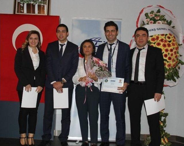 Eğitimlerini Tamamlayan Kule G&ouml;revlileri Diplomalarını Aldı 1