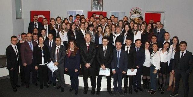 Eğitimlerini Tamamlayan Kule G&ouml;revlileri Diplomalarını Aldı 2