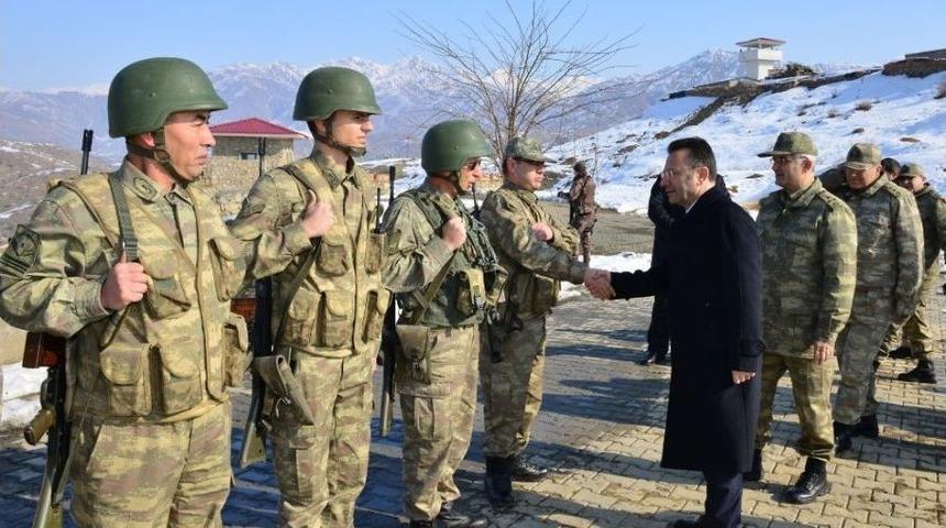 Dağ Karakolunda G&uuml;venlik Koordinasyon Toplantısı