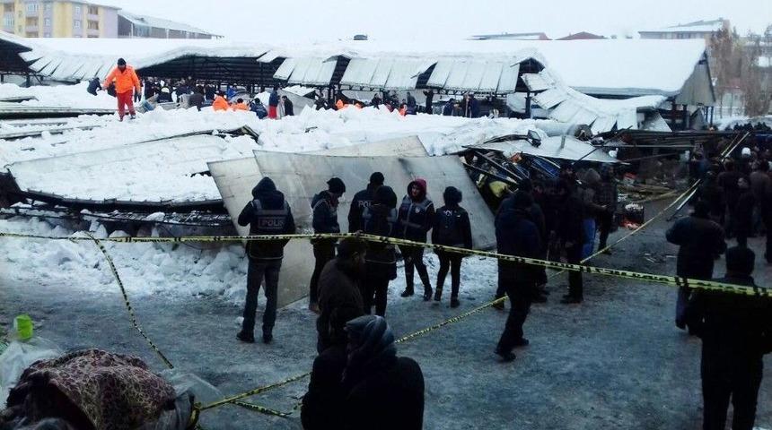 Ağrı&rsquo;da Pazarın &Ccedil;atısı &Ccedil;&ouml;kt&uuml;