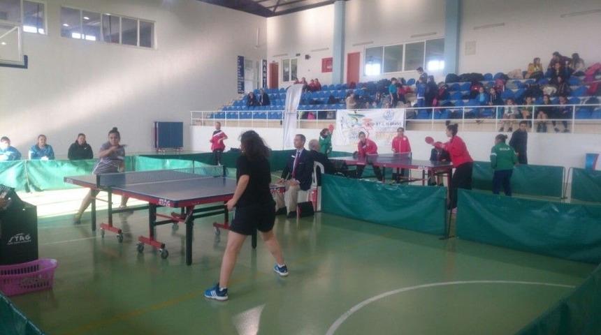 Masa Tenisi &Ccedil;eyrek Final M&uuml;sabakaları Tamamlandı