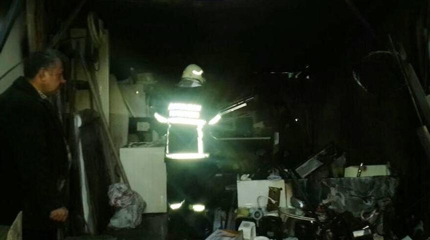 Depodaki Yangın Paniğe Neden Oldu