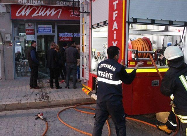 Depodaki Yangın Paniğe Neden Oldu